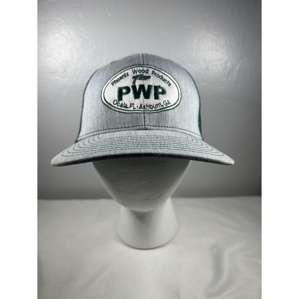Trucker‎ Hat Snap Back Phoenix Wood Products PWP Quality Integrity Tell
